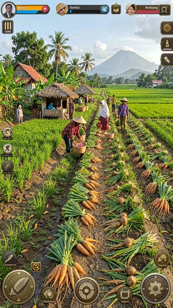 Fitur sosial yang memungkinkan interaksi antar pemain.