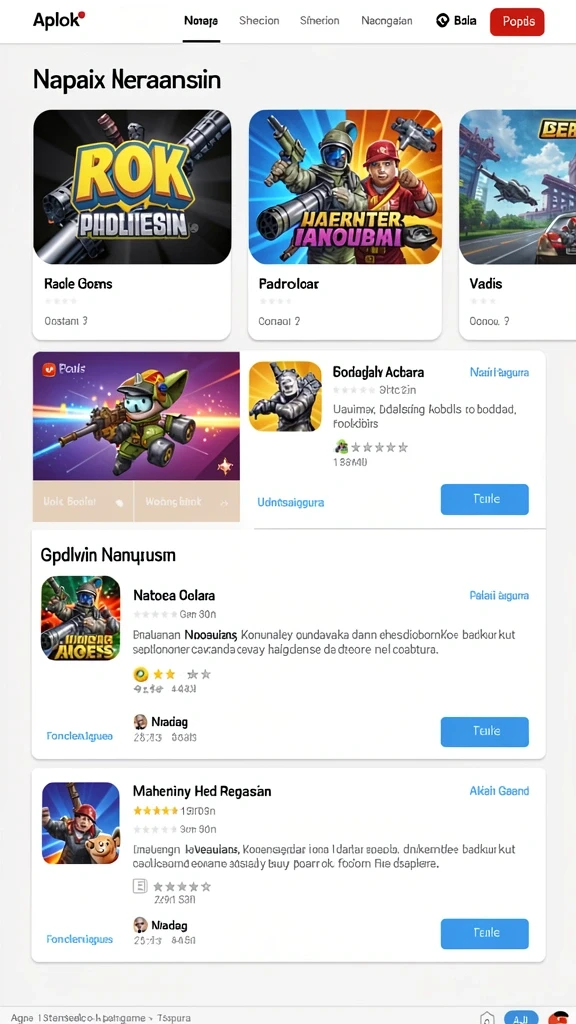 Screenshot memperlihatkan pemandangan epik di dunia 8180.