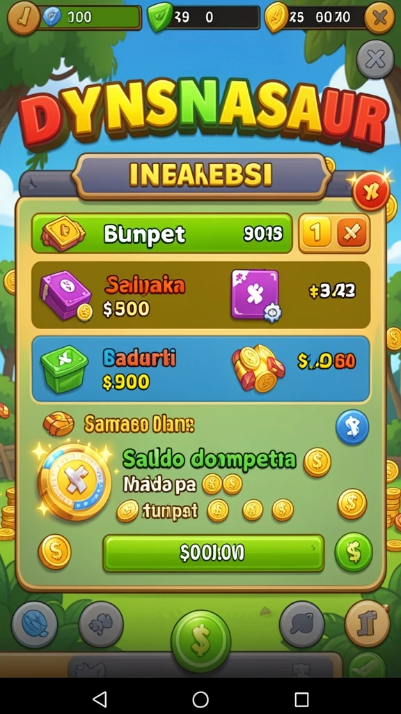 Tampilan antarmuka yang modern dan menarik.