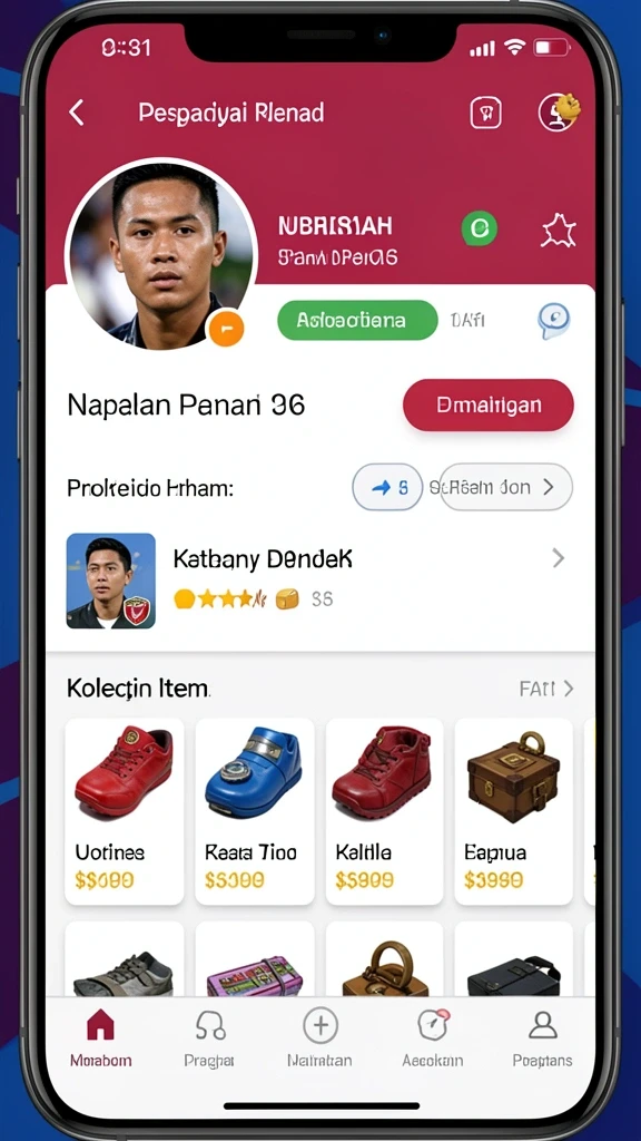 Kompetisi seru dengan pemain dari seluruh Indonesia.