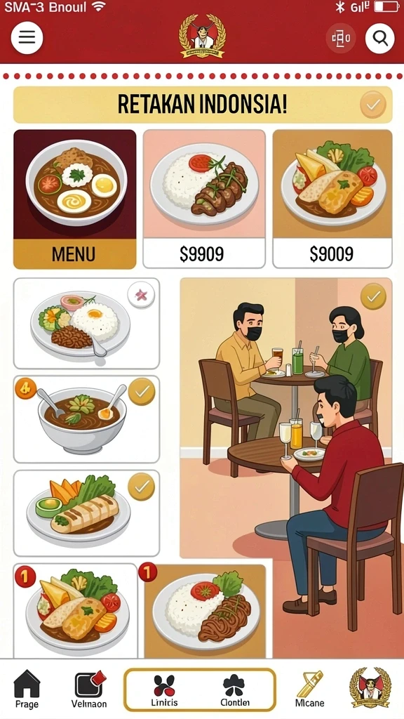 Beragam pilihan permainan dalam BONUSRP.