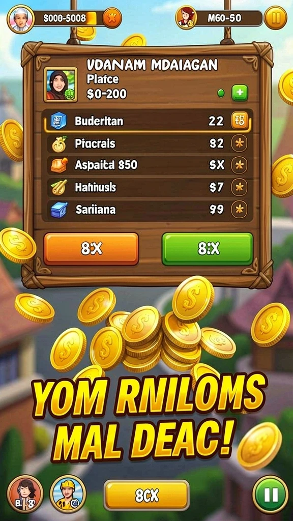 Fitur bonus harian yang menggugah selera bermain.