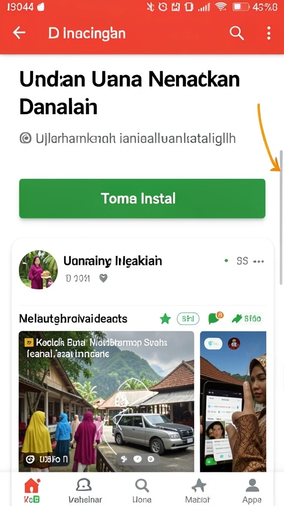 Tampilan antarmuka yang ramah pengguna.