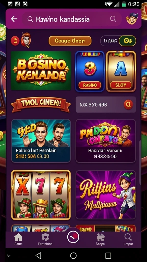 Tampilan awal aplikasi CW8888 yang menarik.