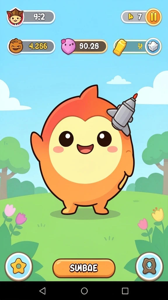 Tangkapan layar gameplay di level yang menantang.