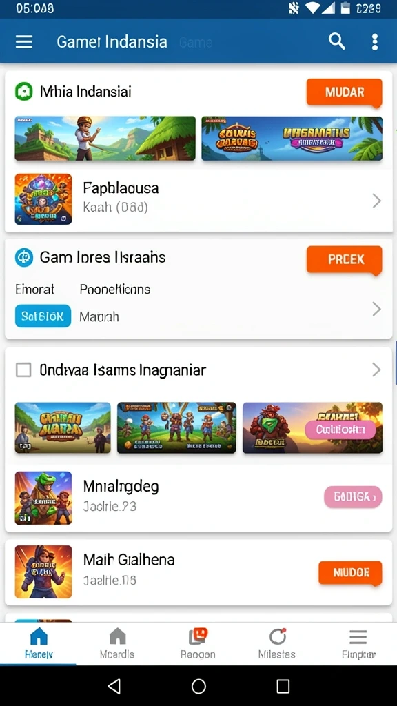 Beragam karakter unik untuk dimainkan.