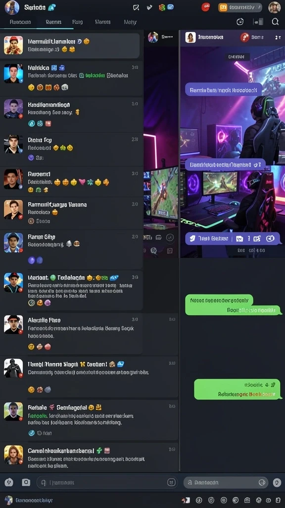Screenshot aplikasi DOMINOCLUB - fitur multiplayer dengan pemain lain.