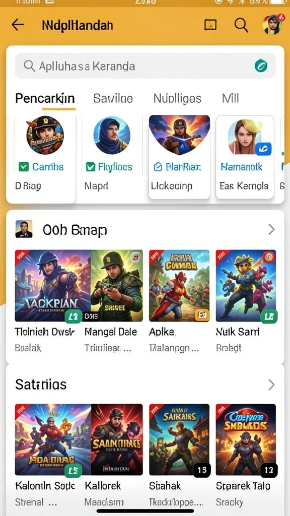 Tampilan antarmuka yang ramah pengguna dan menarik.