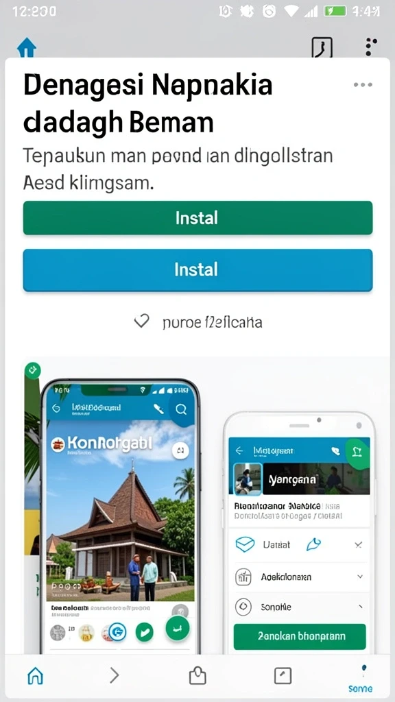 Tampilan antarmuka yang intuitif dan menarik.