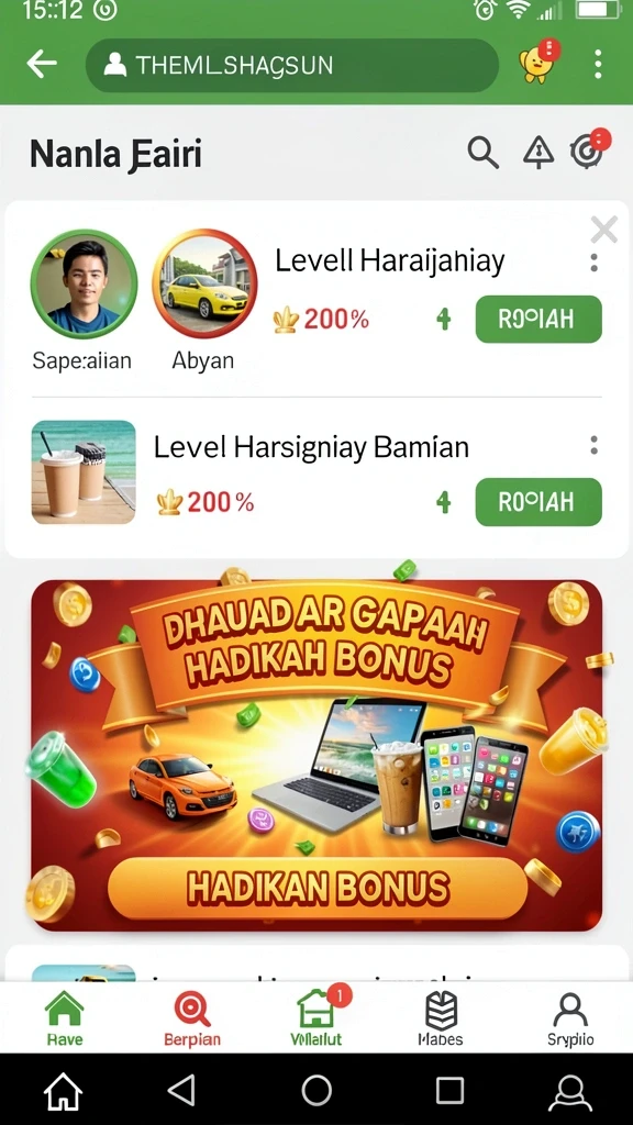 Beragam karakter yang dapat dipilih untuk bermain.