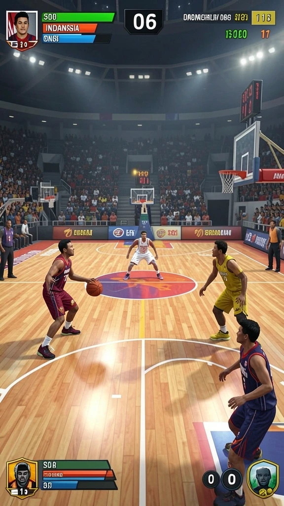 Interaksi multiplayer yang seru dan kompetitif.