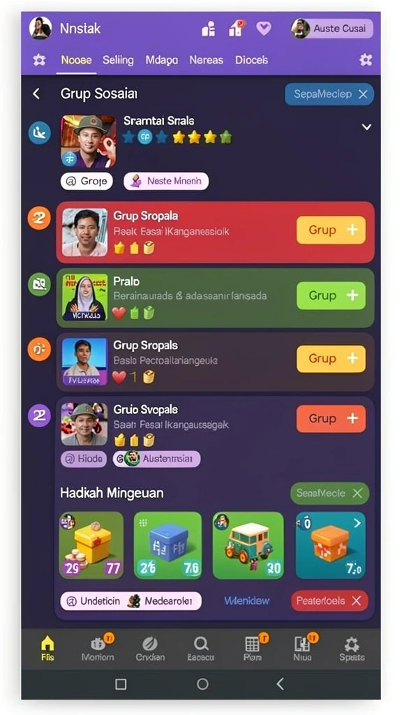 Grafis yang memukau dan efek suara yang menyenangkan.