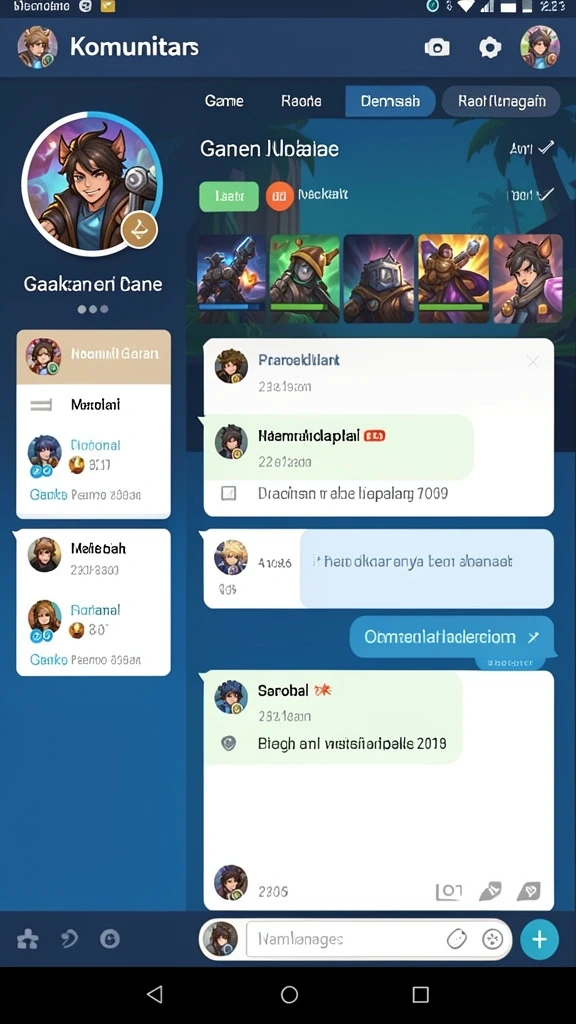 Beragam pilihan permainan judi yang tersedia.