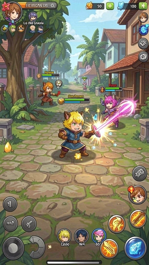 Tampilan awal game HIT9 yang memukau.