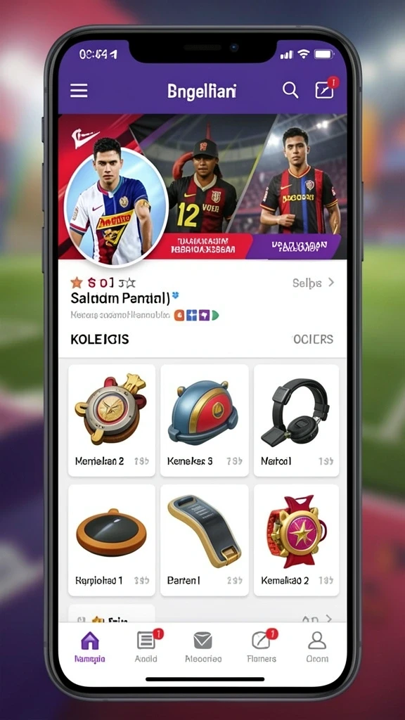 Fitur sosial yang memfasilitasi interaksi antar pemain.