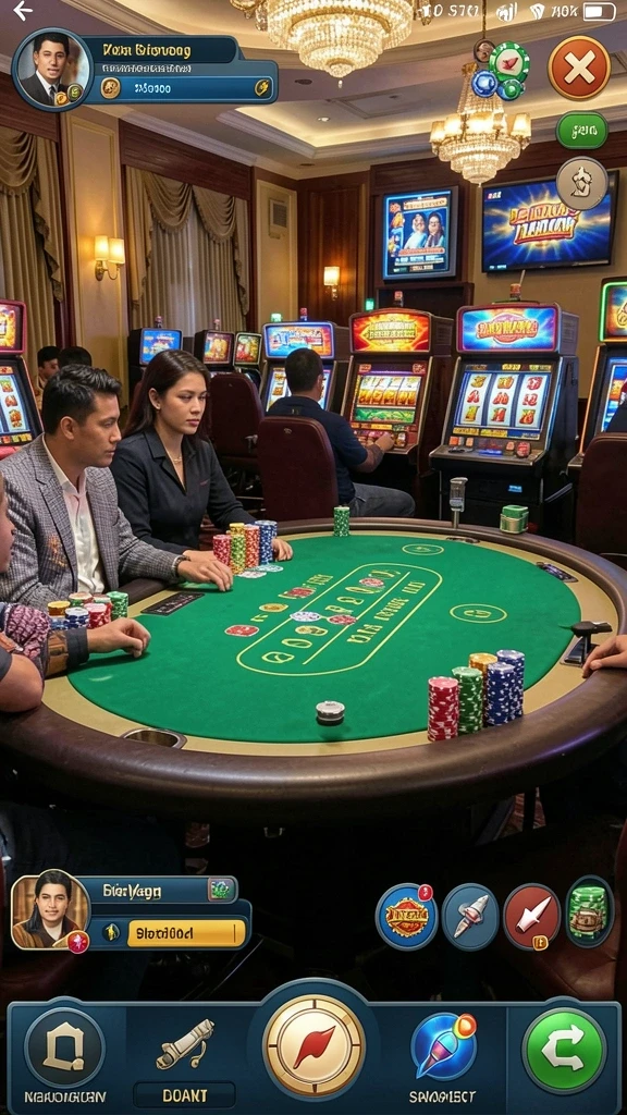 Tangkapan layar dari permainan slot yang mengasyikkan.
