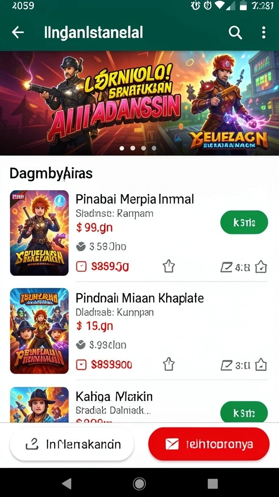 Antarmuka pengguna yang intuitif dan mudah digunakan.