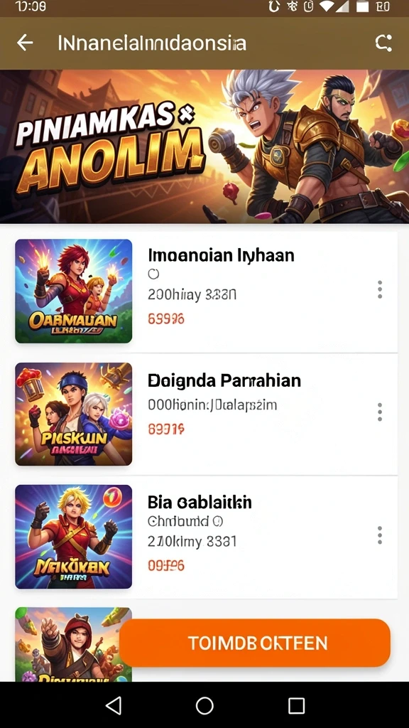 Beragam pilihan permainan untuk semua selera.