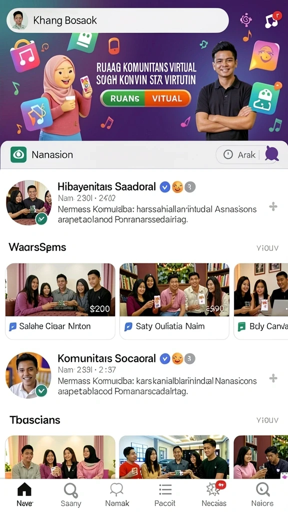 Screenshot menunjukkan grafis permainan yang menakjubkan.