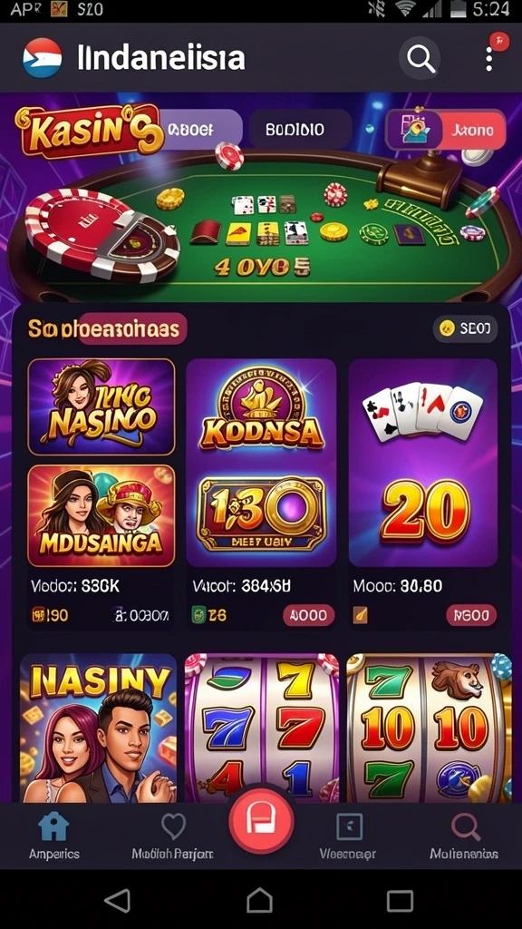 Kustomisasi avatar yang beragam dan unik.