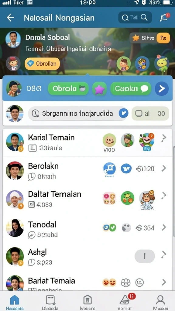Komunitas yang aktif dan ramah.