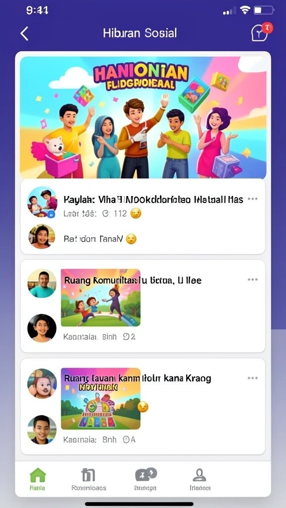 Fitur level yang beragam dan menantang untuk semua pemain.