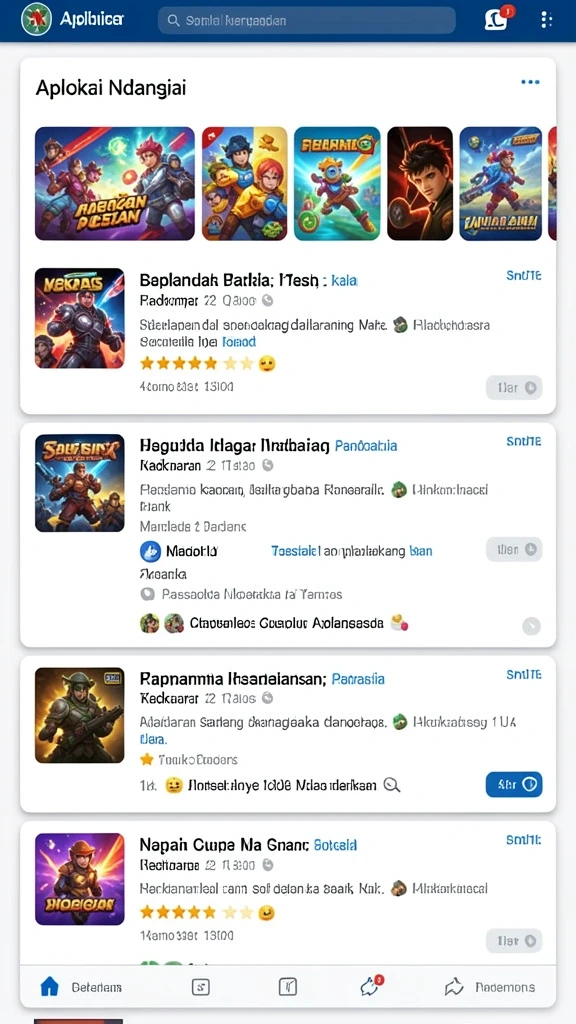 Berbagai karakter unik untuk dipilih dan dimainkan.