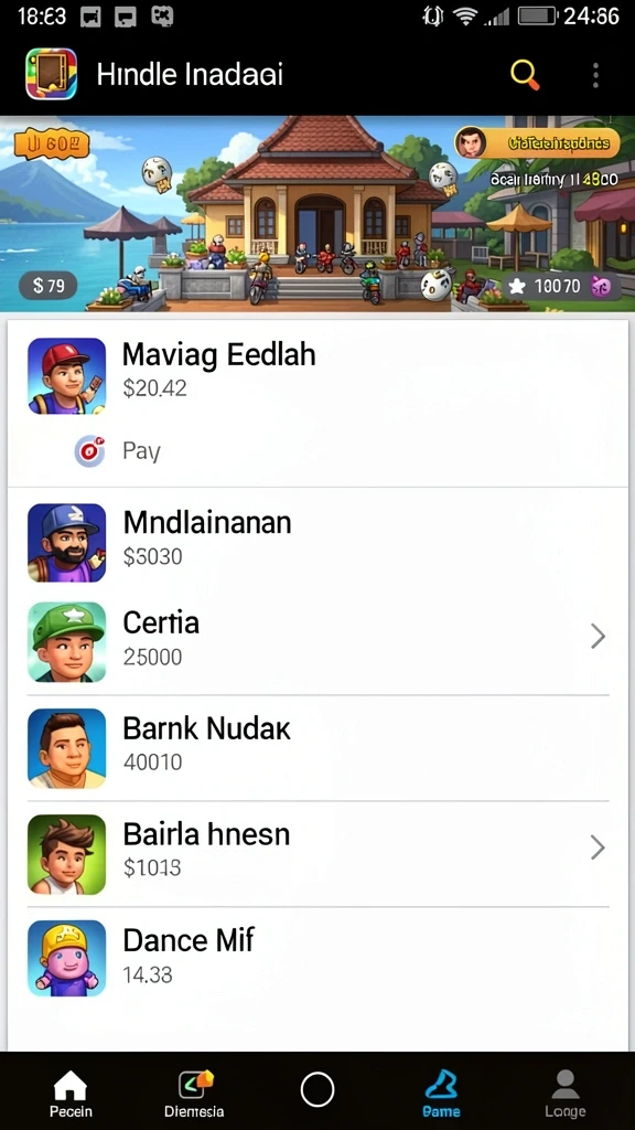 Tampilan antarmuka yang menarik dan mudah dinavigasi.