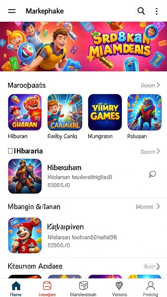 Screenshot menunjukkan antarmuka pengguna yang bersih dan menarik.