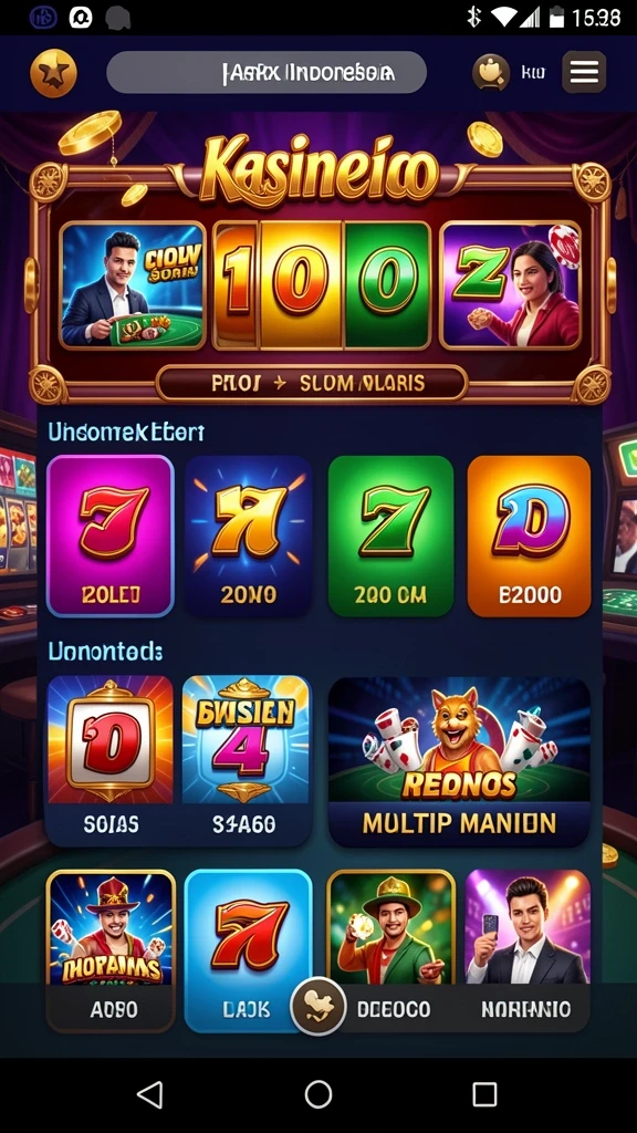 Beragam pilihan tema permainan slot yang seru.