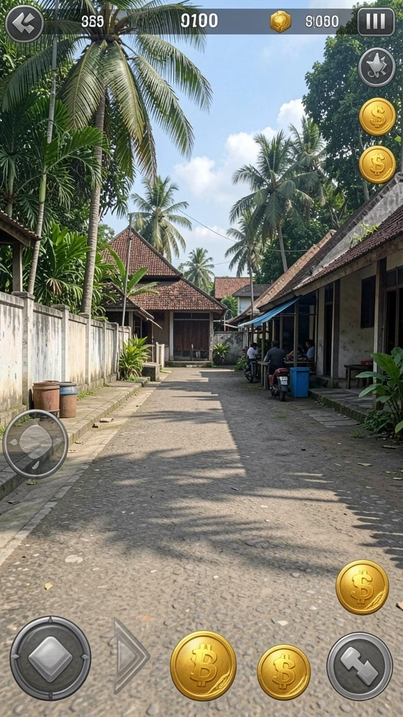 Mode multiplayer yang memungkinkan interaksi dengan pemain lain.
