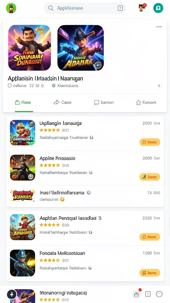 Bergabung dengan karakter unik dalam permainan.