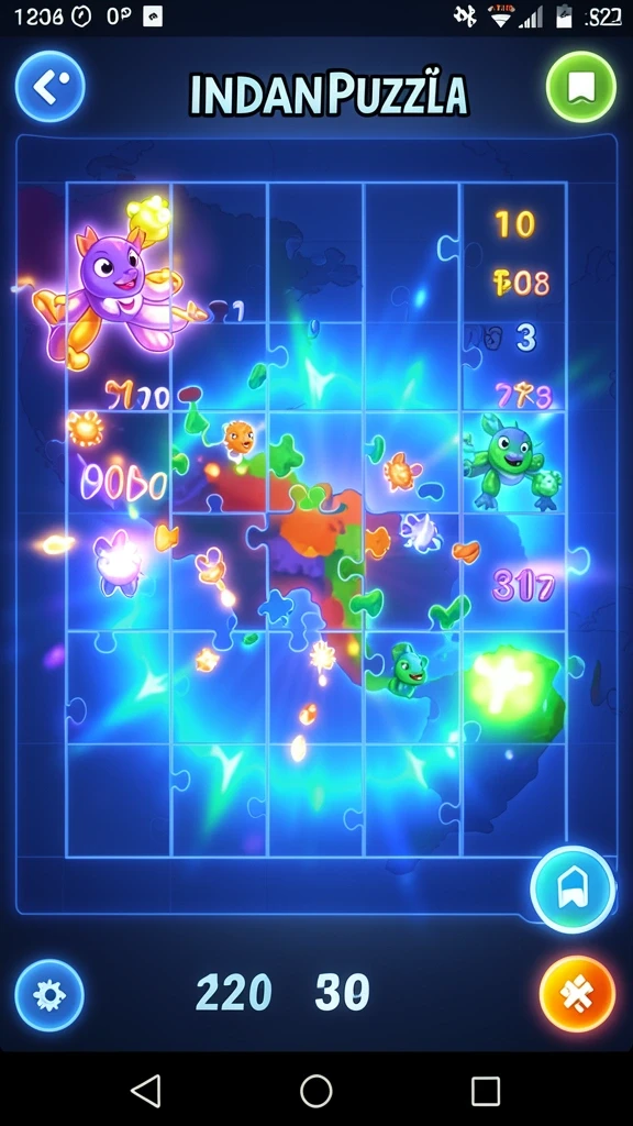 Screenshot menampilkan karakter utama dalam mode petualangan.
