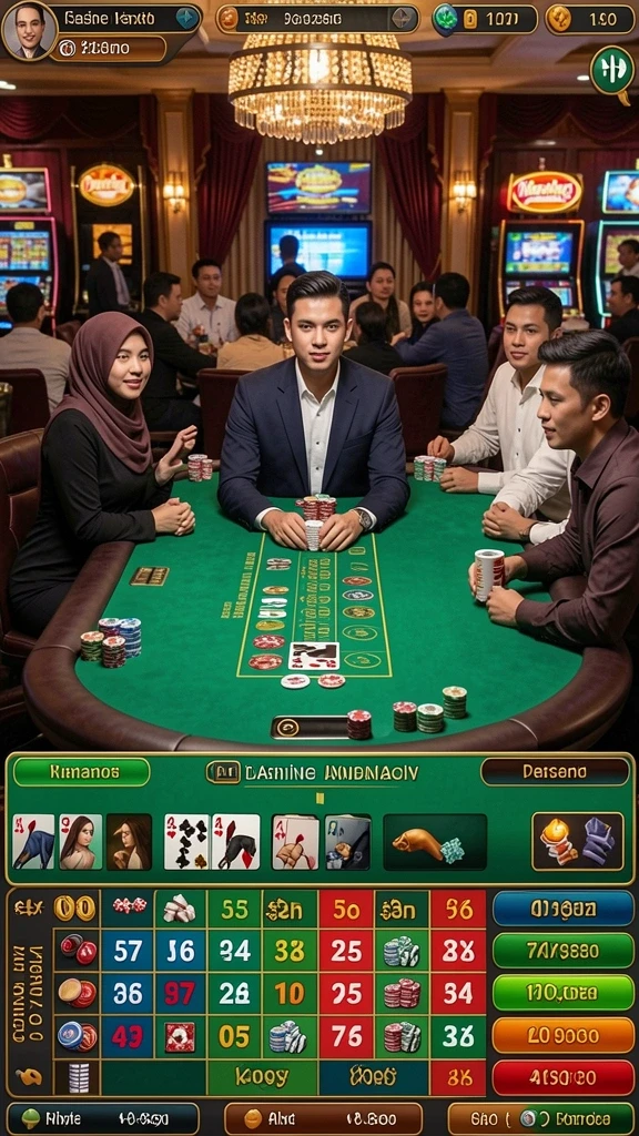 Tampilan antarmuka yang ramah pengguna.