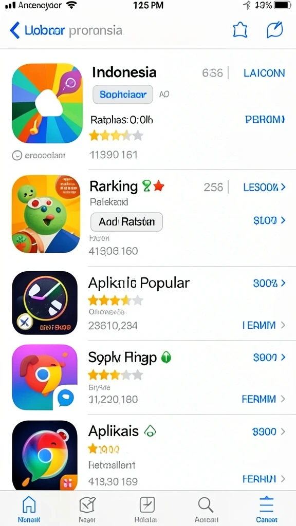 Beragam pilihan permainan yang seru